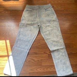 High Waisted Straight Jeans